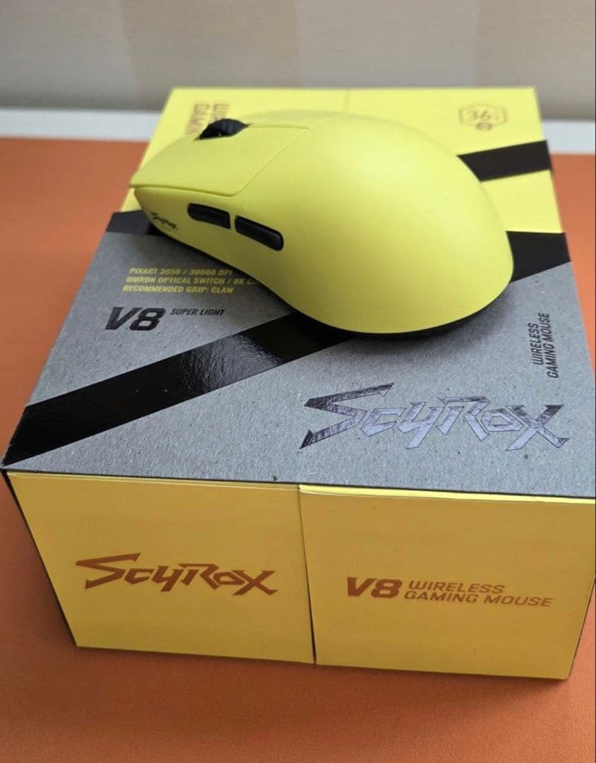 SCYROX V8 ポーリングレート8000Hz