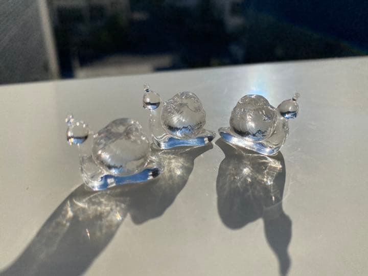 スワロフスキー　Swarovski ヴィンテージ　カタツムリ