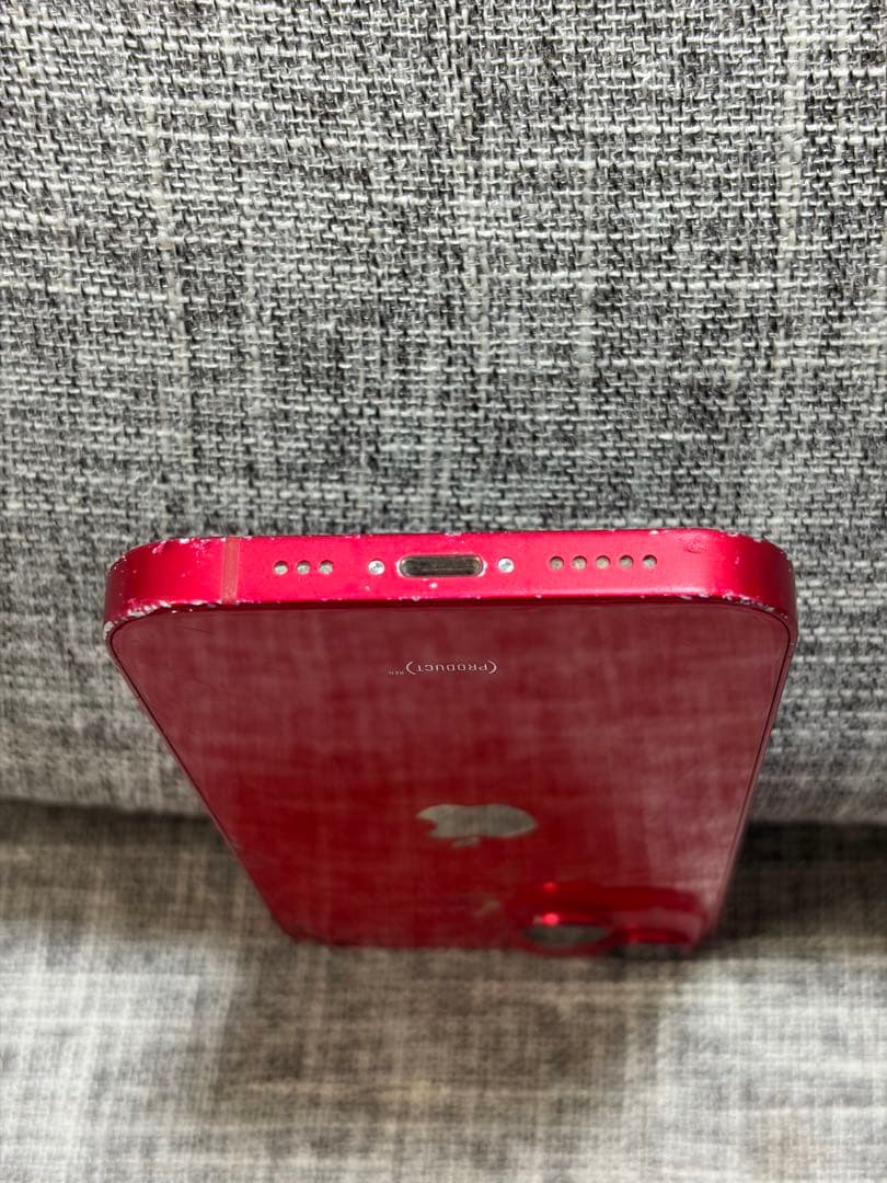 ジャンク品　iPhone14 128GB　本体　背面割れ