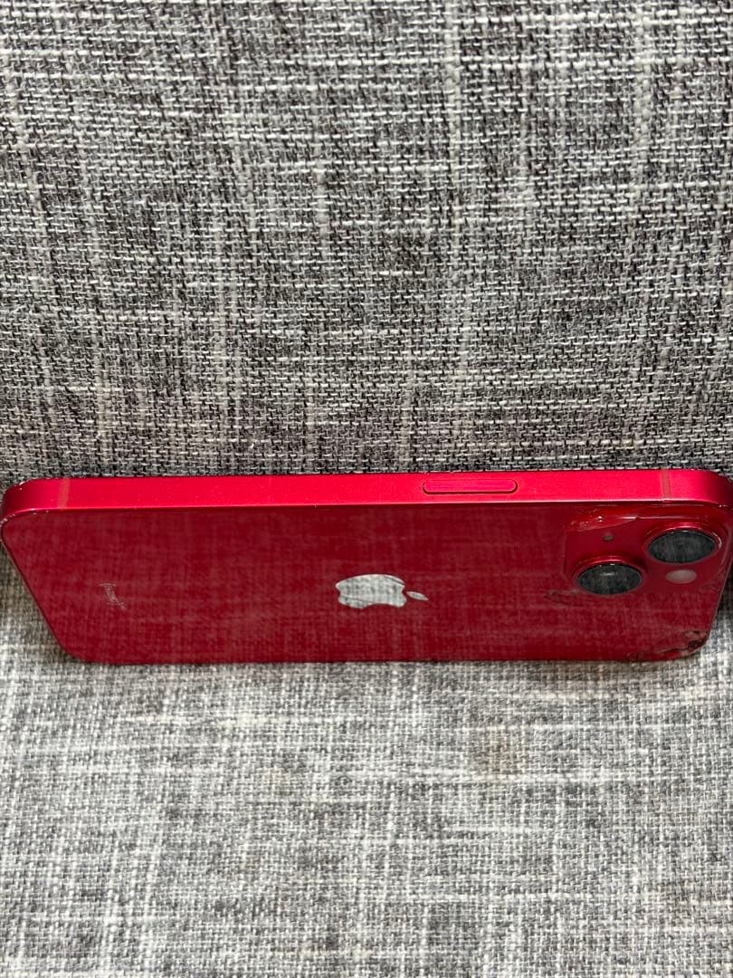 ジャンク品　iPhone14 128GB　本体　背面割れ