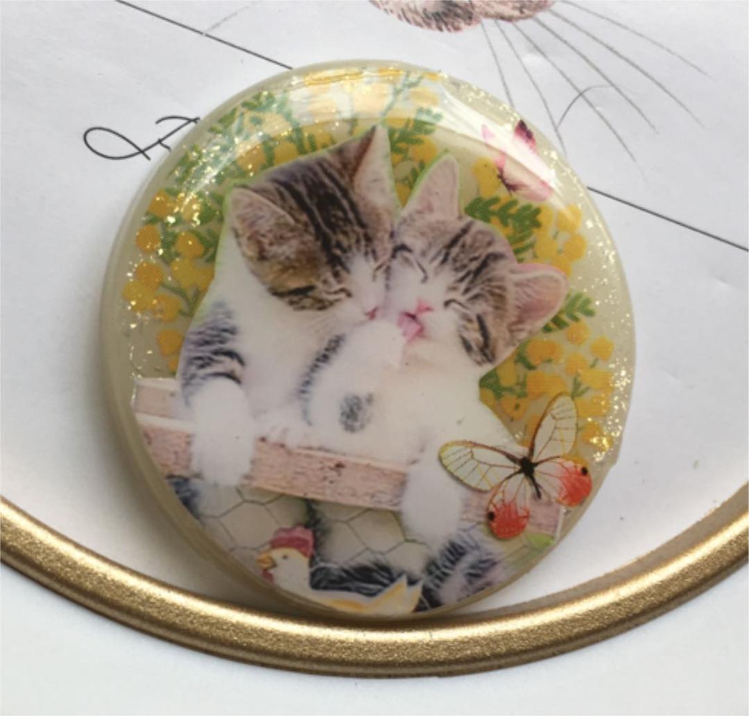 レジンヘアゴム♡それ、美味しい？猫ちゃん・再販不可