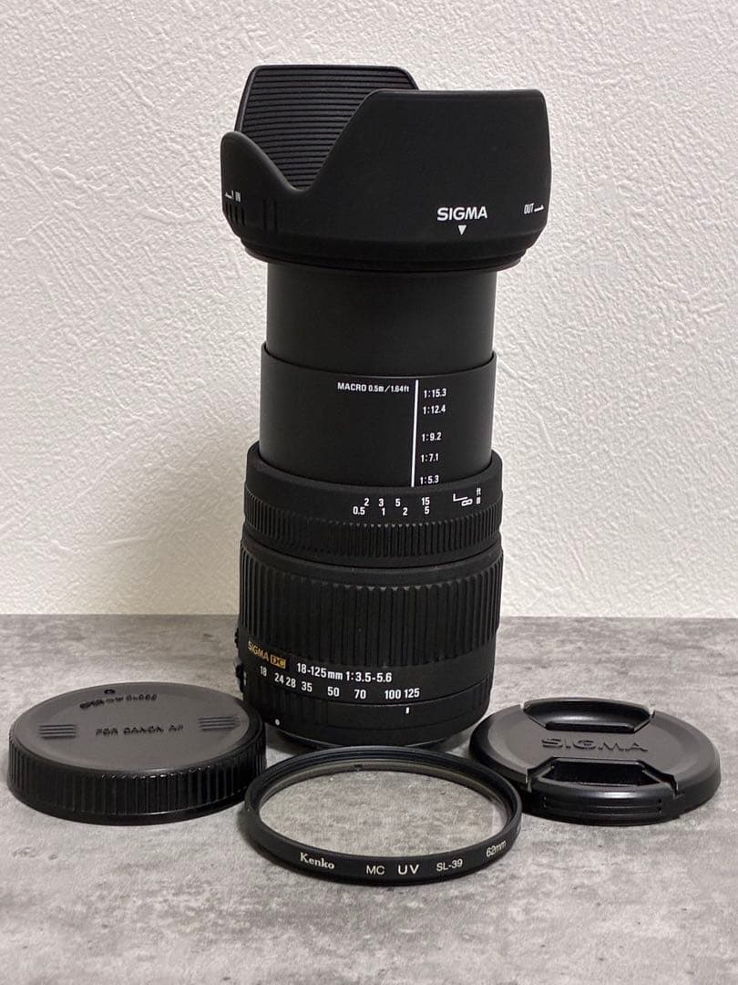 ⭐️美品⭐️SIGMA AF 18-125mm F3.5-5.6 DC Canon用