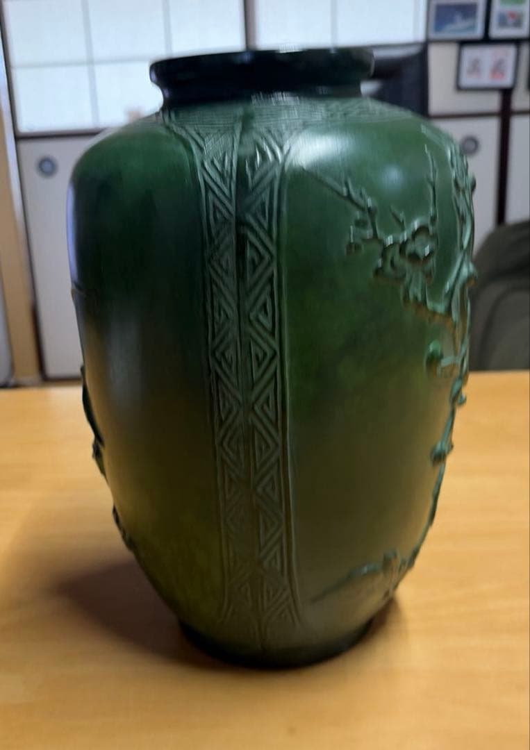 高岡銅器 art casting hoshu 鋳芸　 花瓶 花器