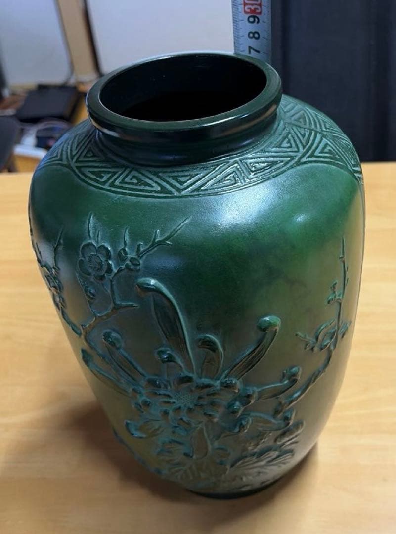 高岡銅器 art casting hoshu 鋳芸　 花瓶 花器