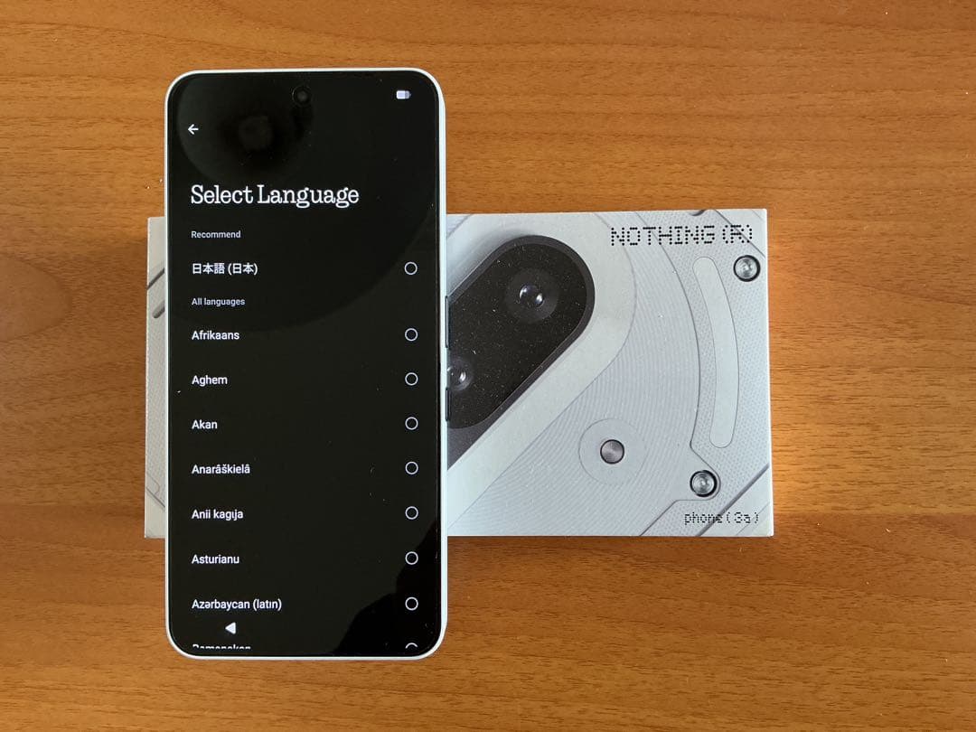Nothing Phone (3a) ホワイト 未使用品