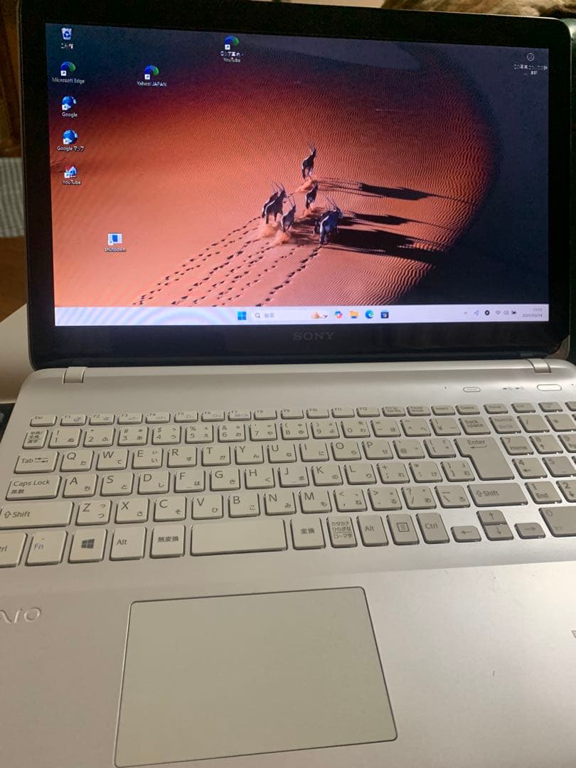 ソニーvaioです初期化済ｂ１５.６Windows11サイズ CPUｉ５