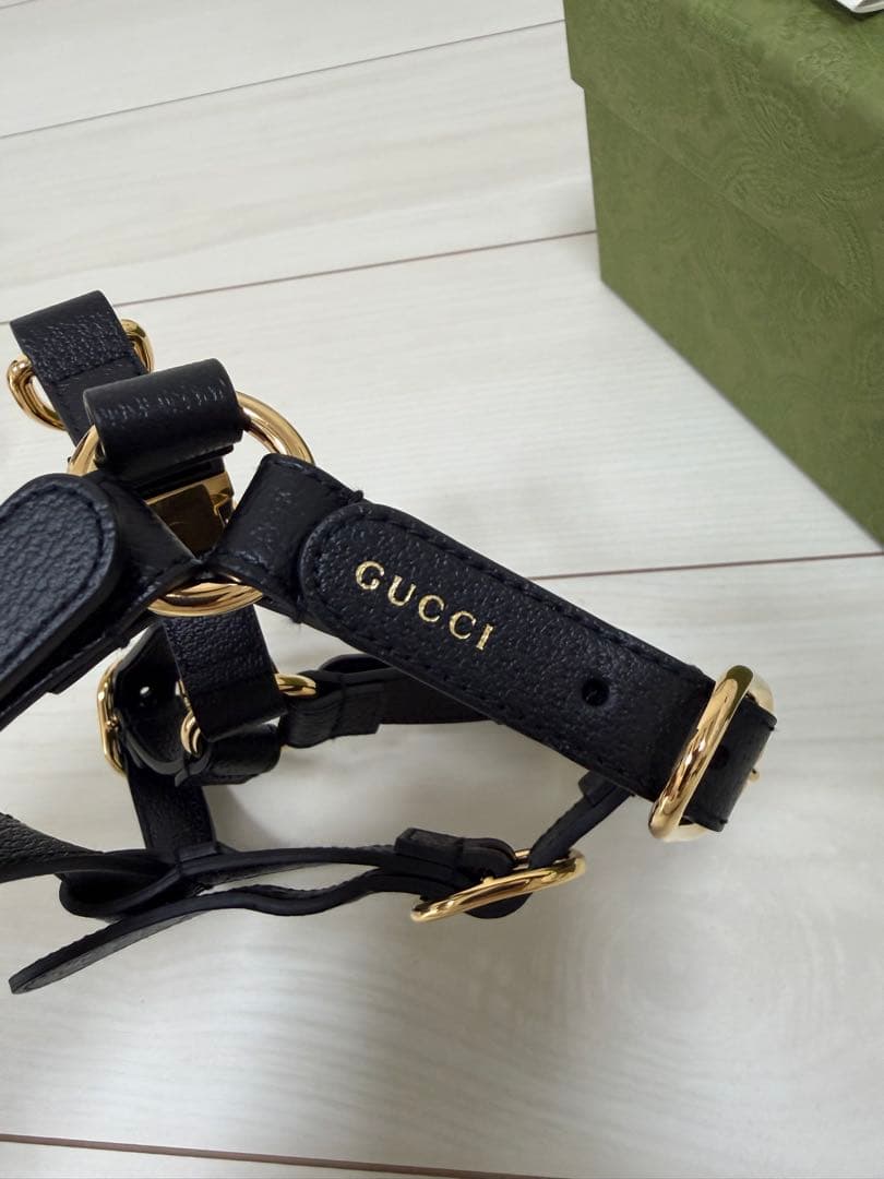グッチ　未使用　ハーネス　犬用　Sサイズ