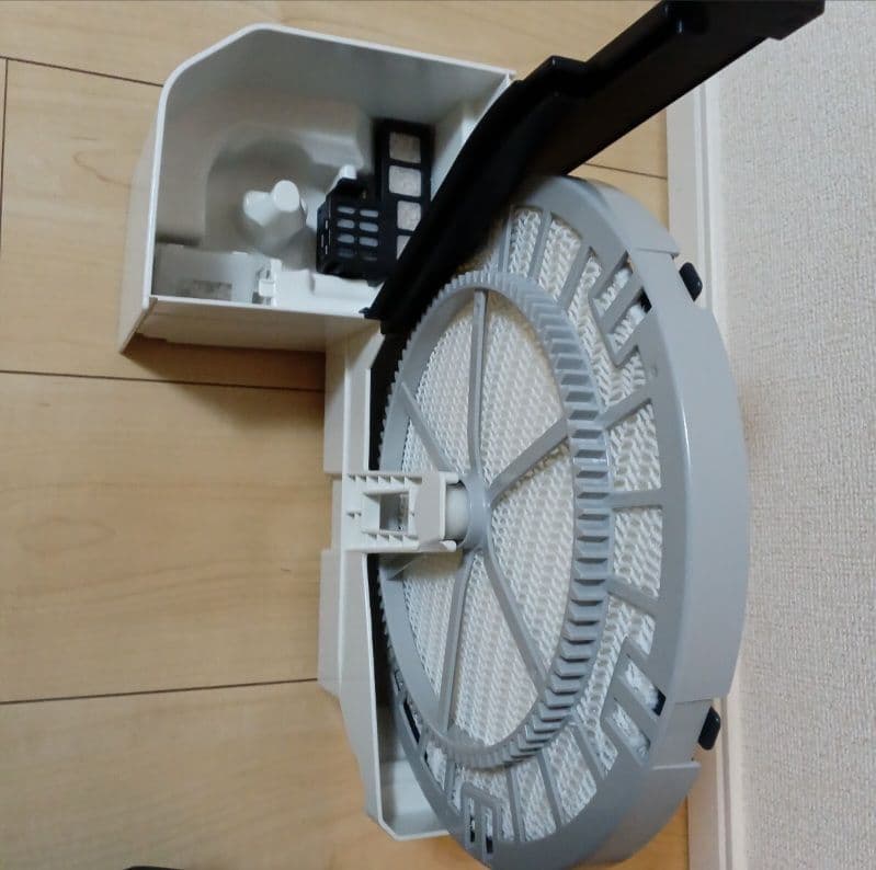 美品 Panasonic 加湿空気清浄機 F-VC55XM ホワイト
