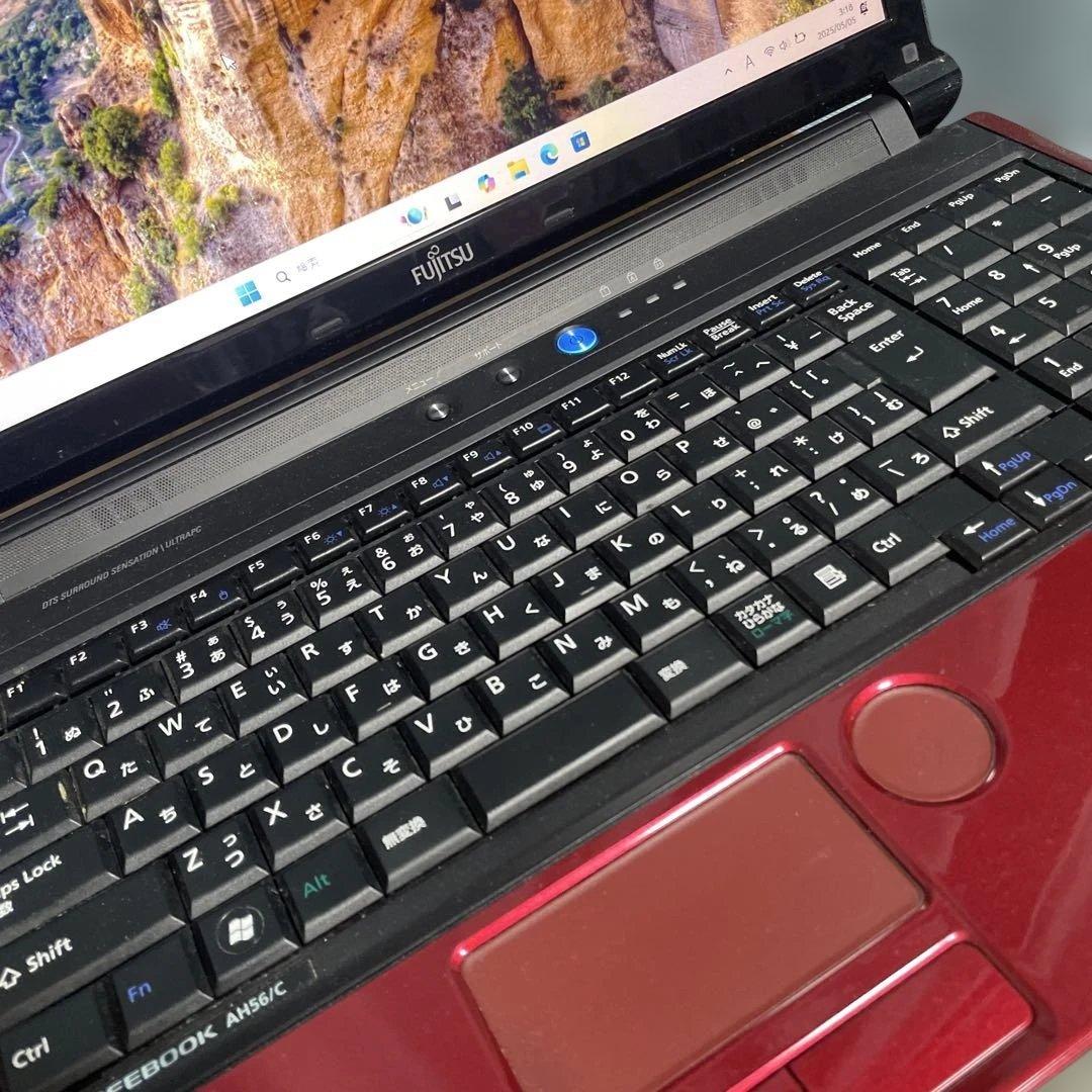 【大特価】Core-i5 ノートパソコン 富士通 LIFEBOOK AH56/C