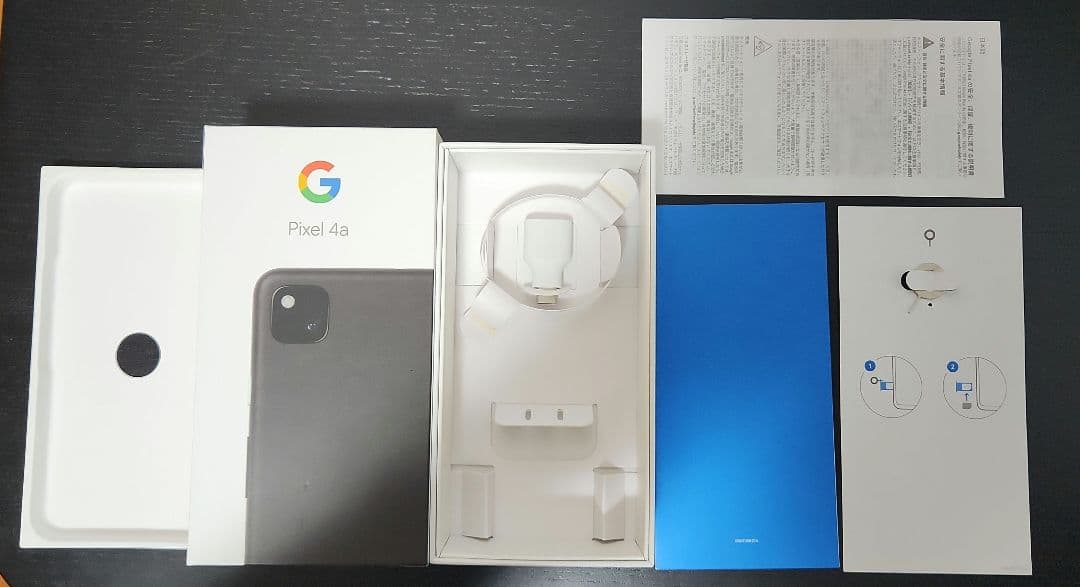 軽量143g Google Pixel 4a 4G SIMスリー 128GB