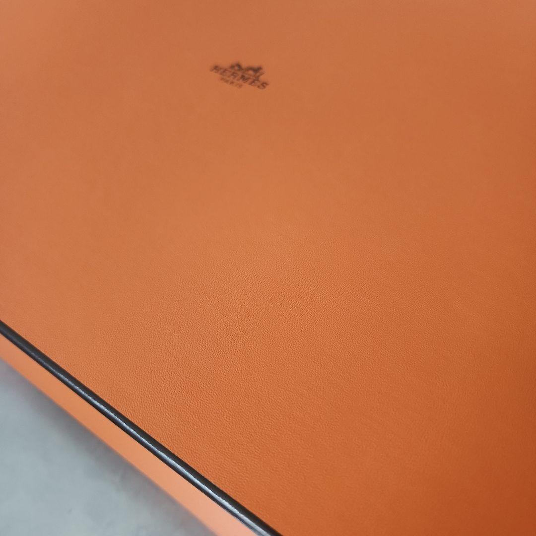 お値下げ HERMES オレンジ ギフトボックス ショッパー