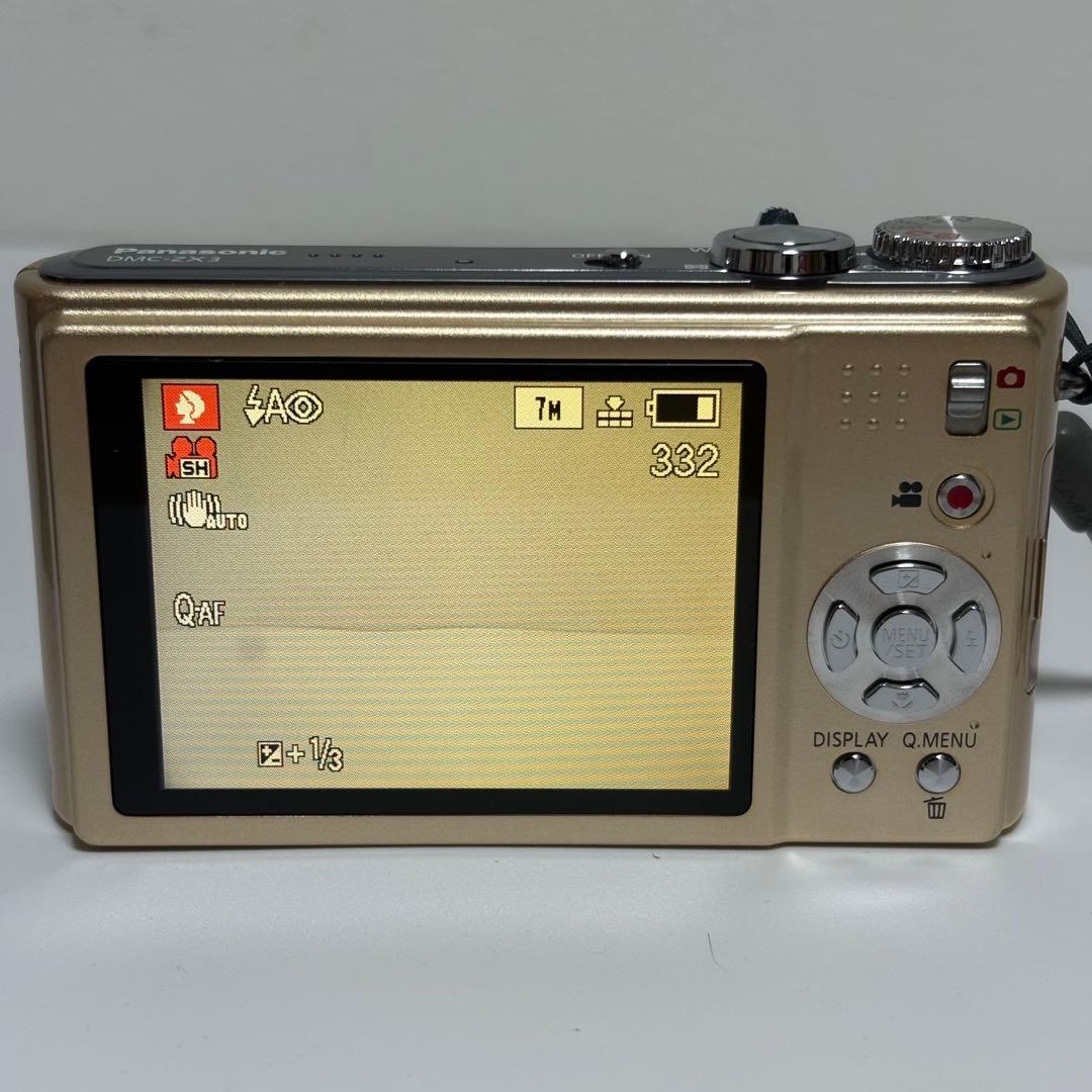 Panasonic LUMIX DMC-XZ3 ゴールド コンデジ