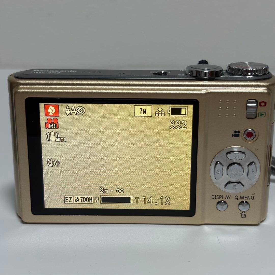 Panasonic LUMIX DMC-XZ3 ゴールド コンデジ