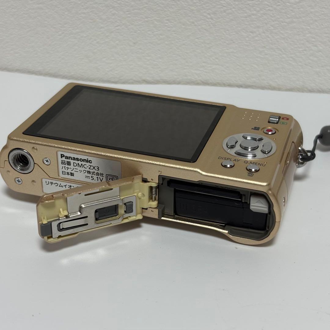 Panasonic LUMIX DMC-XZ3 ゴールド コンデジ