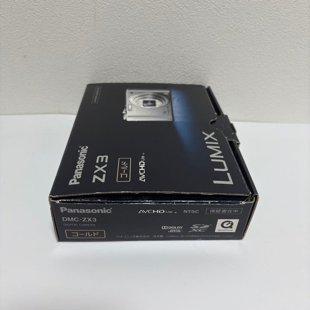Panasonic LUMIX DMC-XZ3 ゴールド コンデジ