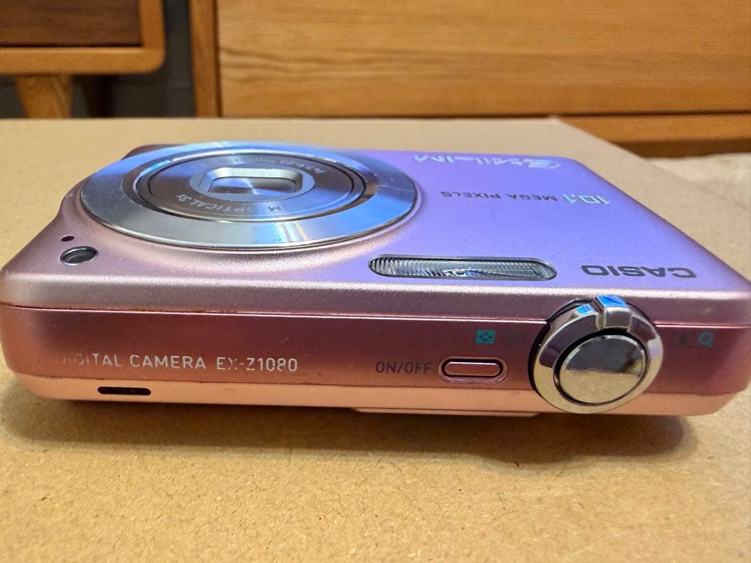 EX-Z1080 CASIO デジタルカメラ　ピンク