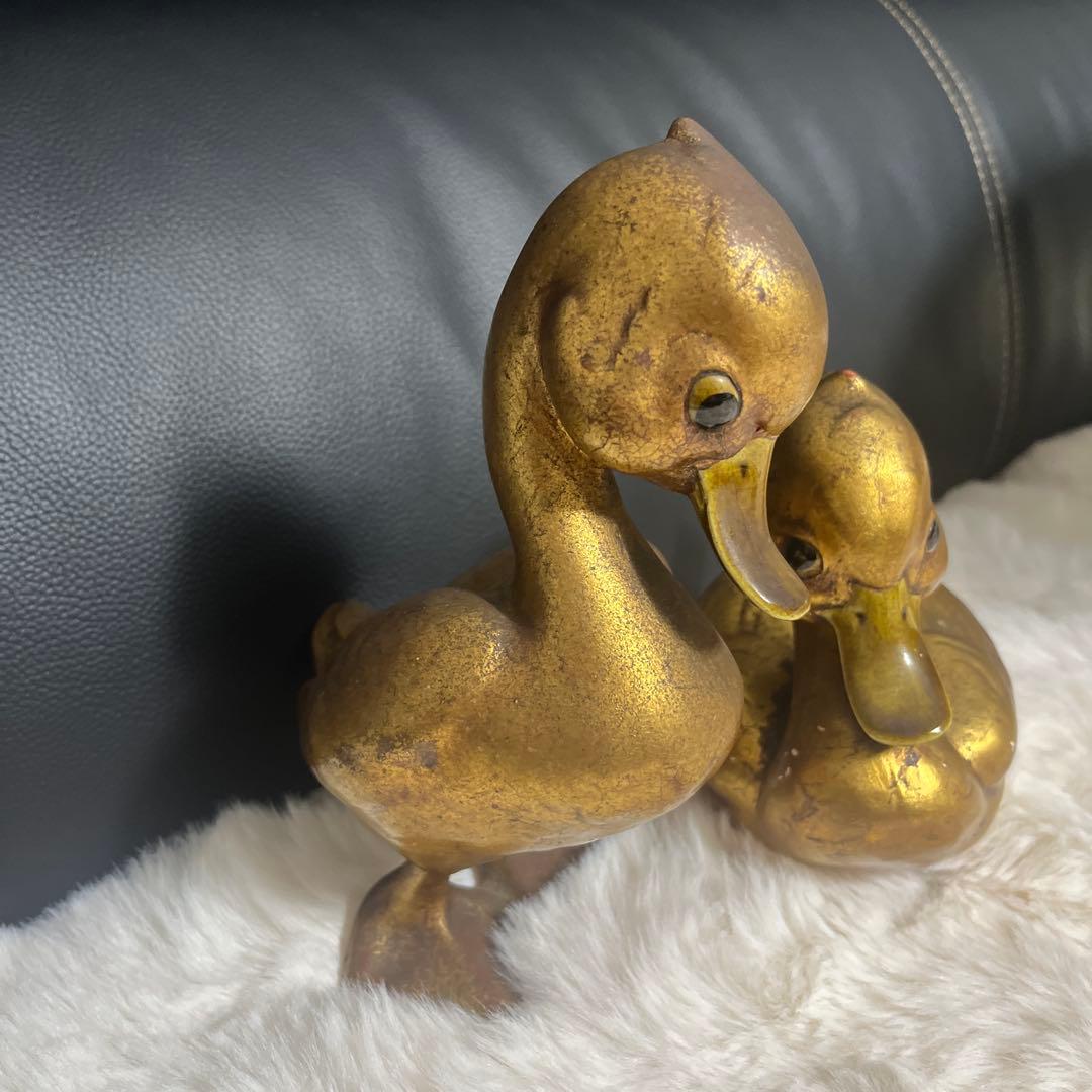 値下げアヒル　金属製サイン入り Anthony Freeman McFarlin