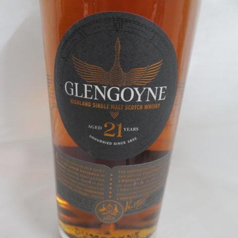 グレンゴイン 21年 GLENGOYNE AGED 21年 43％ 700ｍｌ