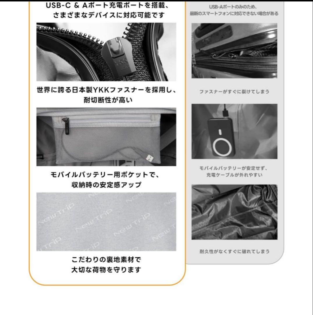 新品　New Trip スーツケース 機内持ち込み