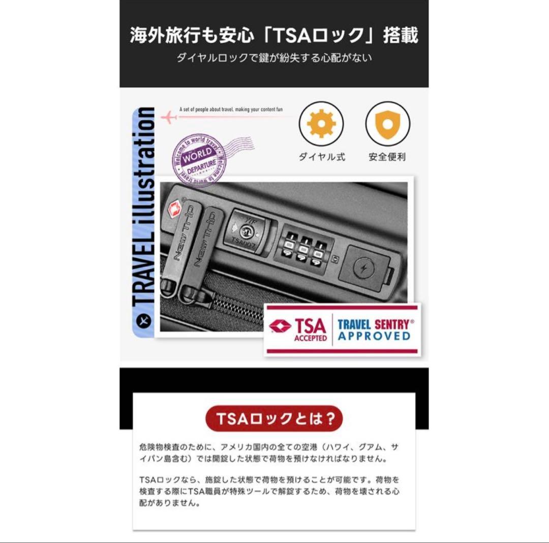 新品　New Trip スーツケース 機内持ち込み