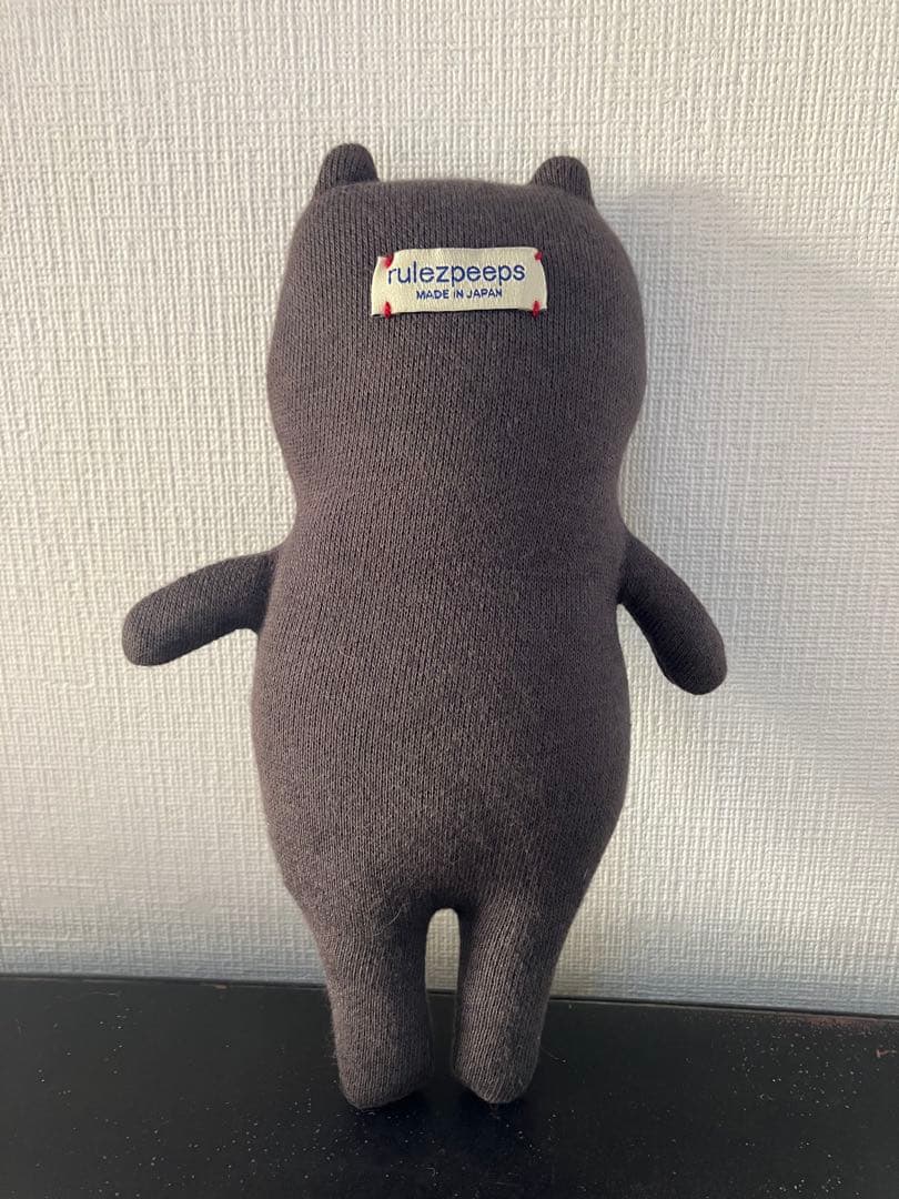 ぬいぐるみ　黒猫　にゃんぐるみ　人形　猫　cat ねこ