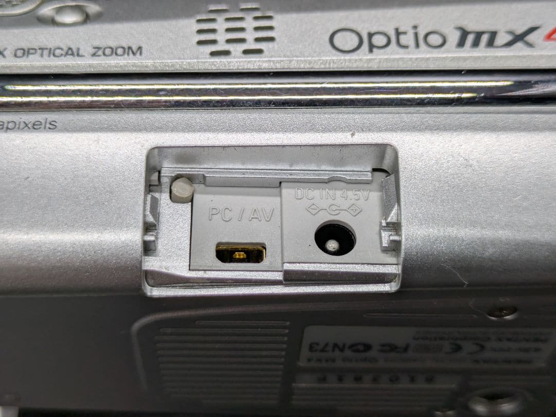 【動作確認済】PENTAX Optio MX4 本体 充電器付き
