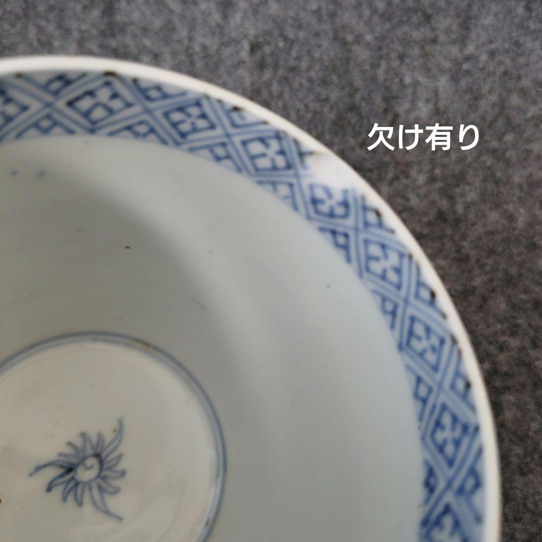 古伊万里 染付 蕎麦猪口 桜 紫陽花 花鳥文 雲龍文 肥前 時代物 江戸期