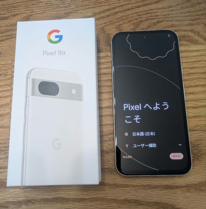 Google Pixel 8a 本体 日本語対応