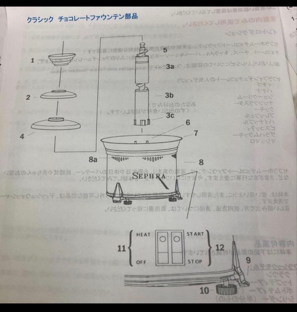 Y338-3 SEPHRA クラシックホームファウンテン　CF18L-SST