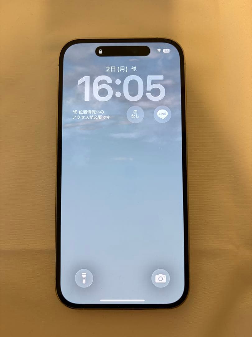 太*陽様 Apple iPhone 14 Pro 256GB シルバー 本体