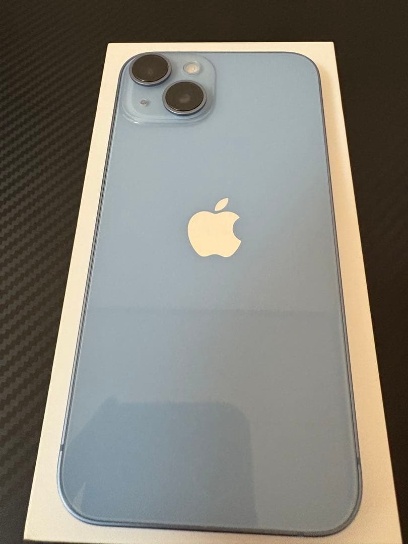 Apple iPhone 14 128GB SIMフリー ブルー 箱 あり