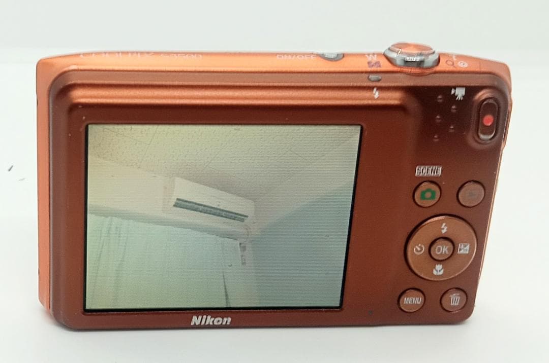 デジタルカメラ Nikon COOLPIX S3500 Orange 20.0MP