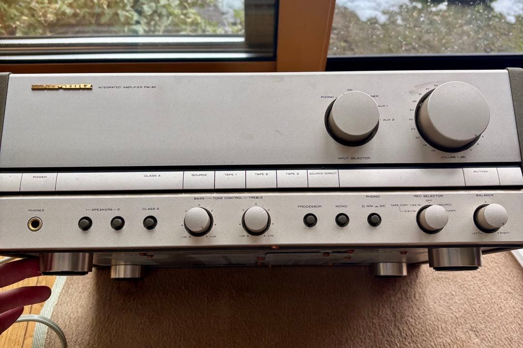 marantz プリメインアンプ PM-80