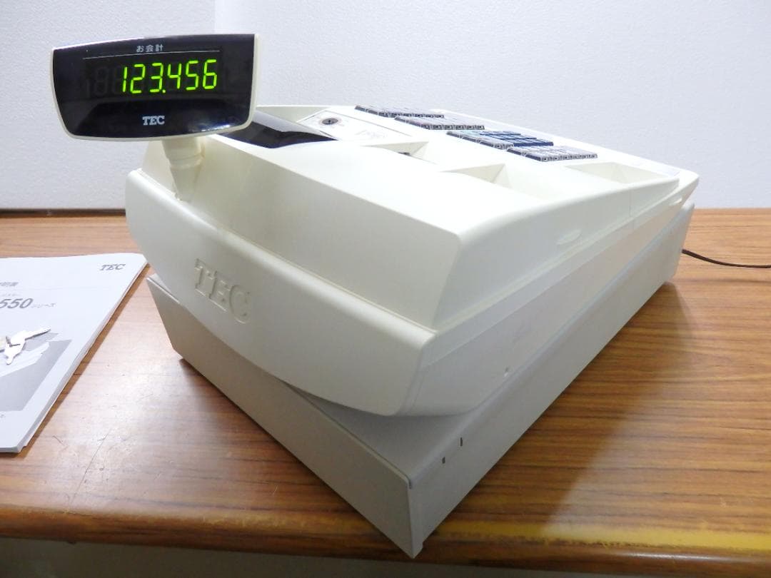 0220 5部門 MA-550 すぐ使える 設定無料 東芝テック レジスター