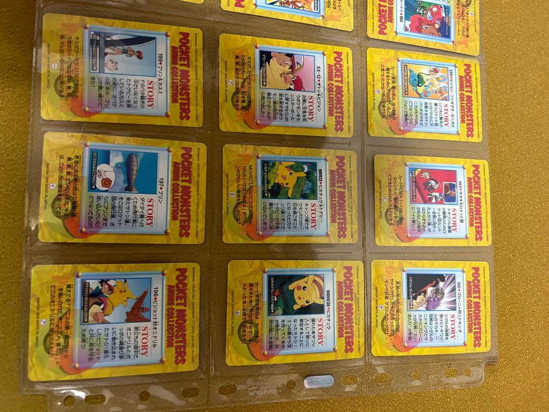 No.4ポケモン コレクションカード18枚セット 全て2000年前の物状態は良い