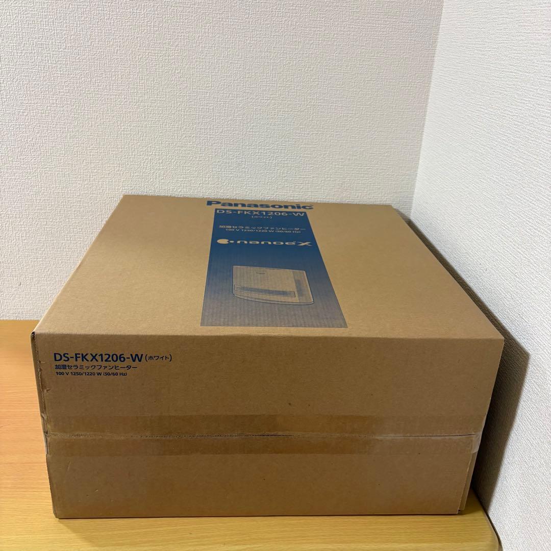 パナソニック 加湿セラミックファンヒーター DS-FKX1206 未開封品