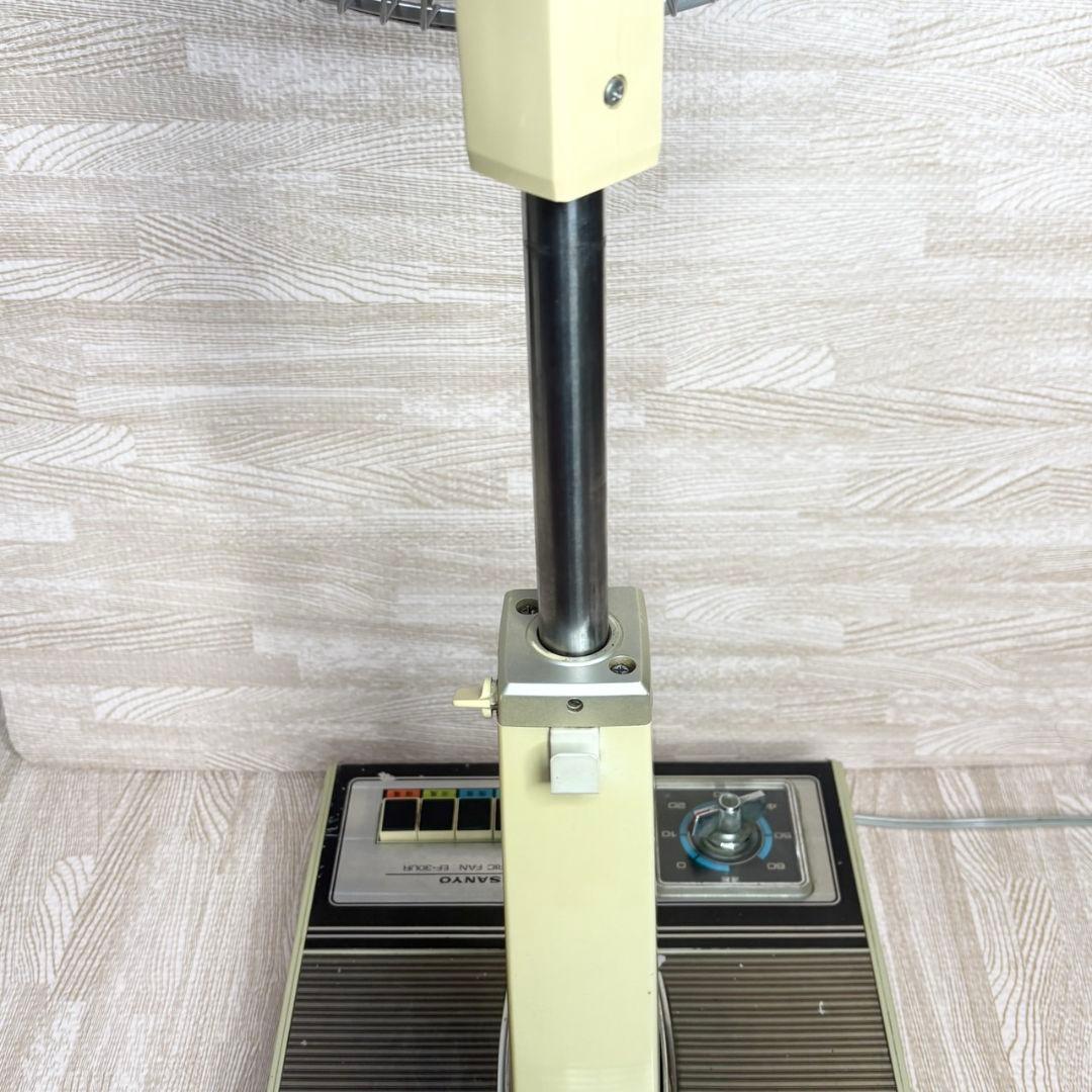 SANYO サンヨー扇風機 EF-30 UR アンティーク 完動品 昭和レトロ