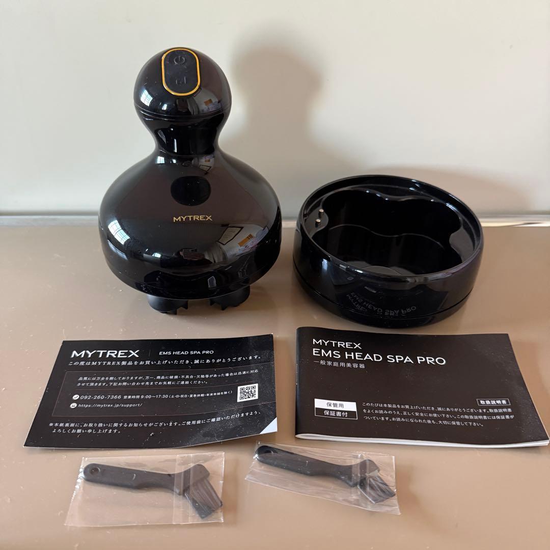 MYTREX EMS HEAD SPA PRO ブラック　動作確認済