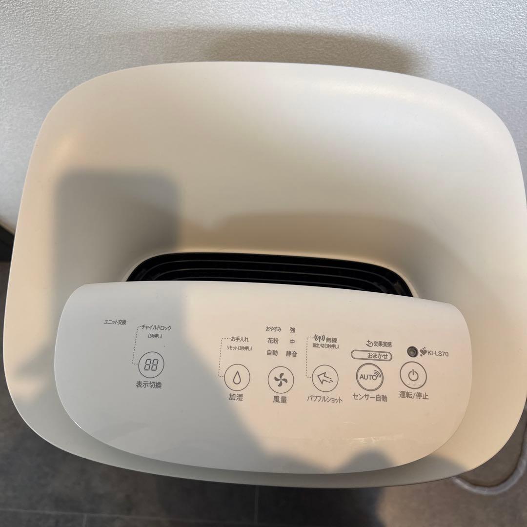 加湿空気清浄機