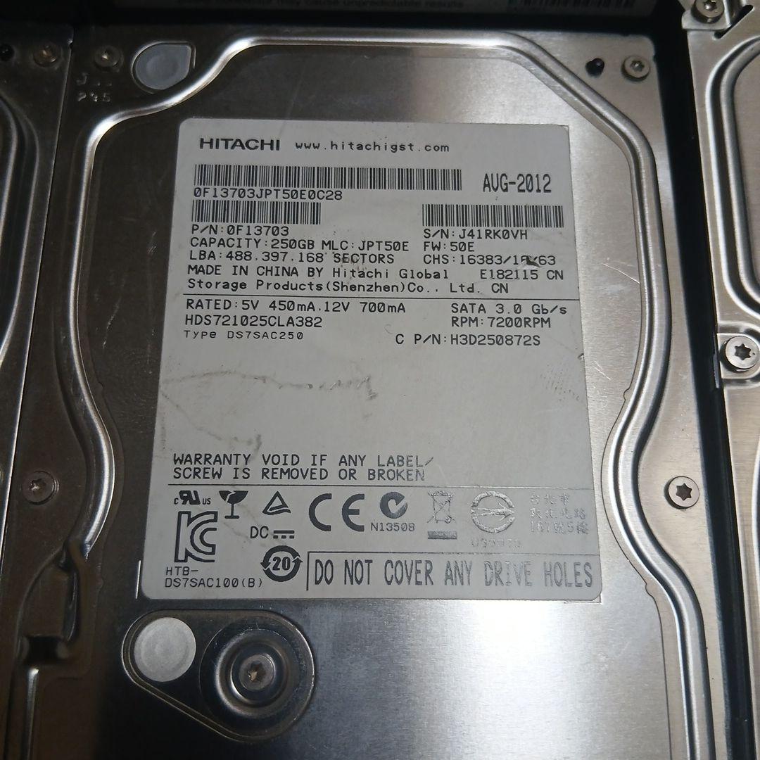 Hitachi 内蔵型ハードディスクドライブ 500GB 160GB10個セット