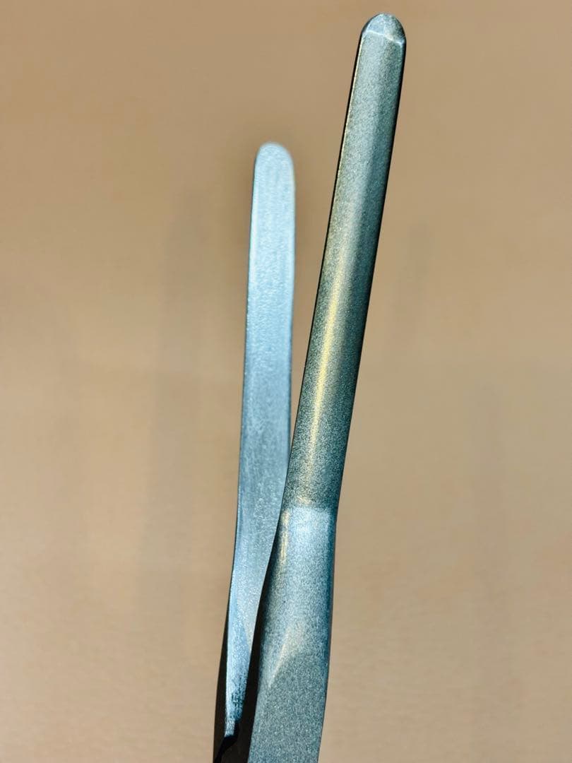 美品　田中理器　ＴＲ-8超薄ショート平アイロン/レンツアイロン