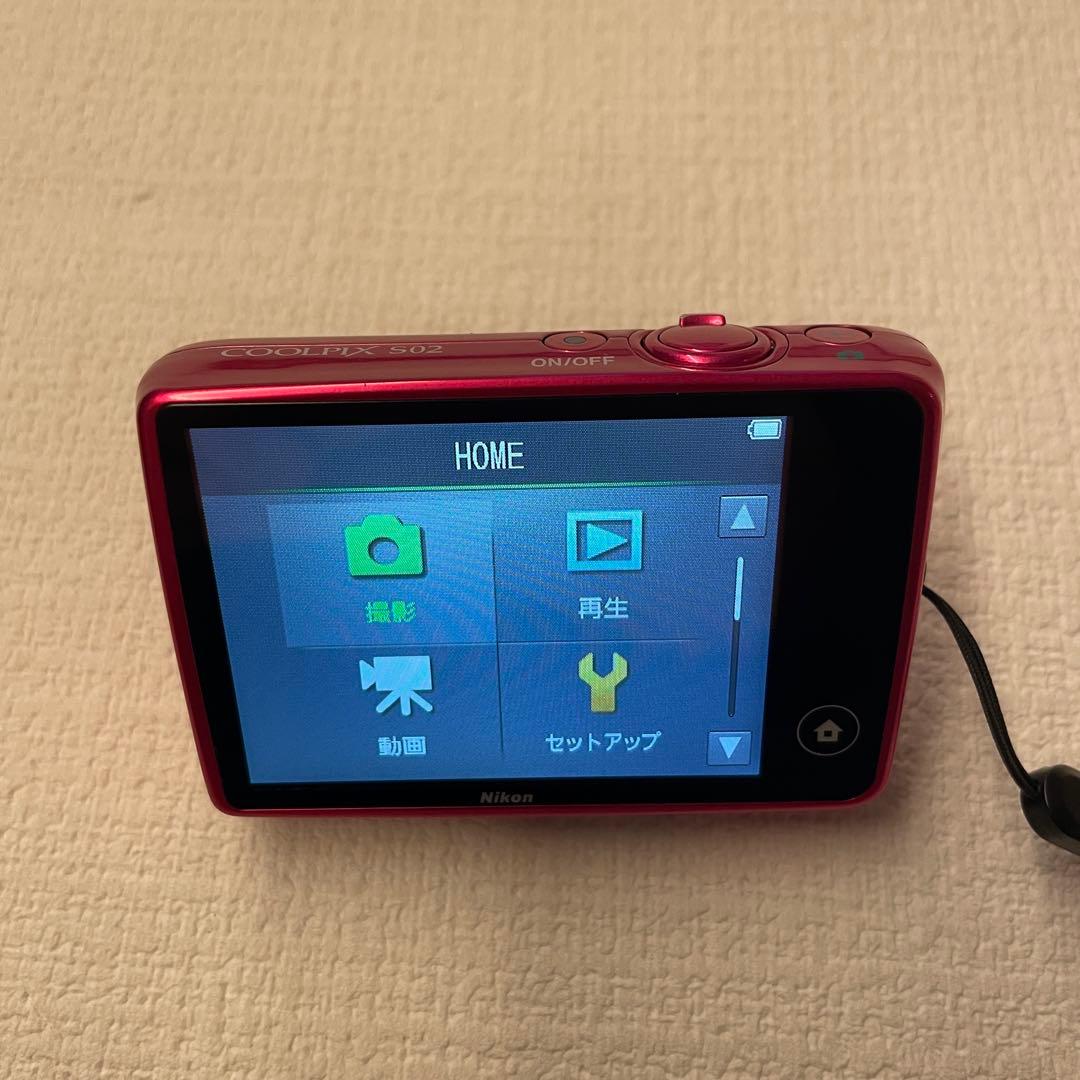 Nikon COOLPIX S02 ピンク デジカメ