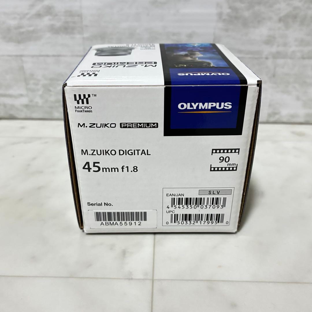 オリンパス M ZUIKO premium 45mm f1.8 新品未開封