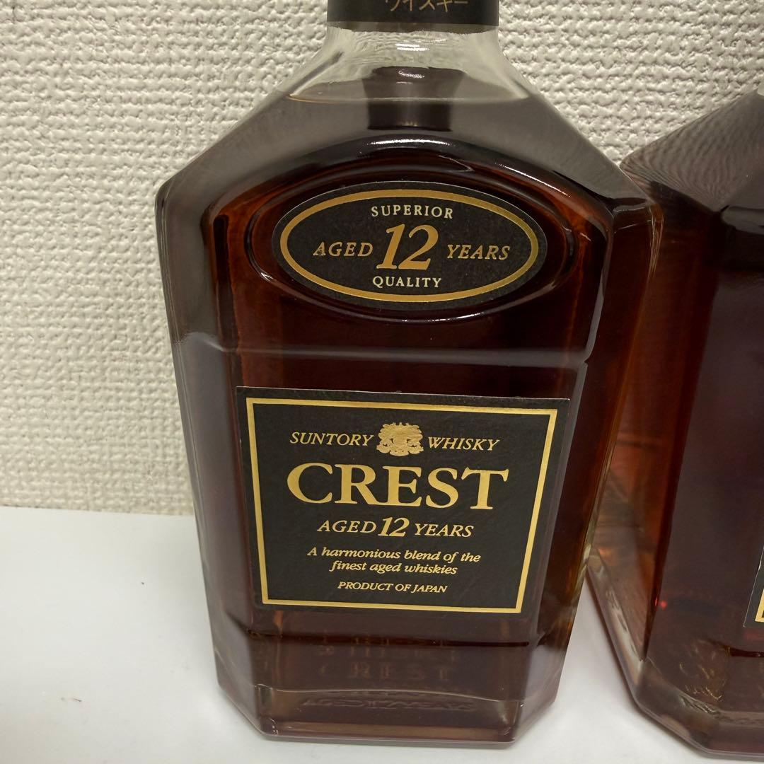 SUNTORY サントリー CREST クレスト 12年 750ml 43m%