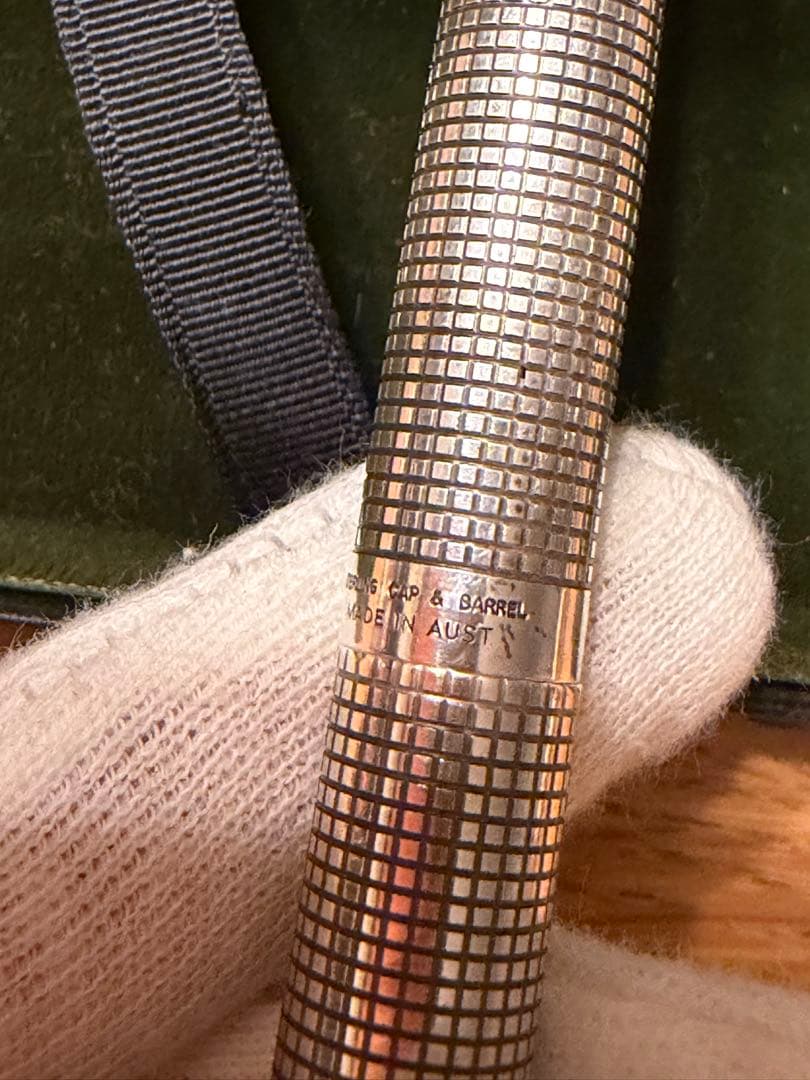 Parker 75 Ciselé 万年筆 XF ＋ Parkerボールペン