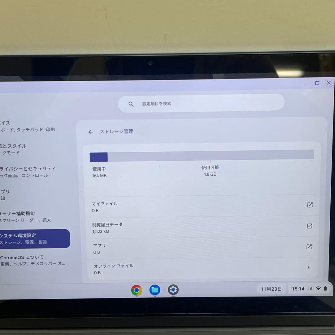 Chromebook本体 #489 Lenovo CT-X636F Tab 4G + 64GB