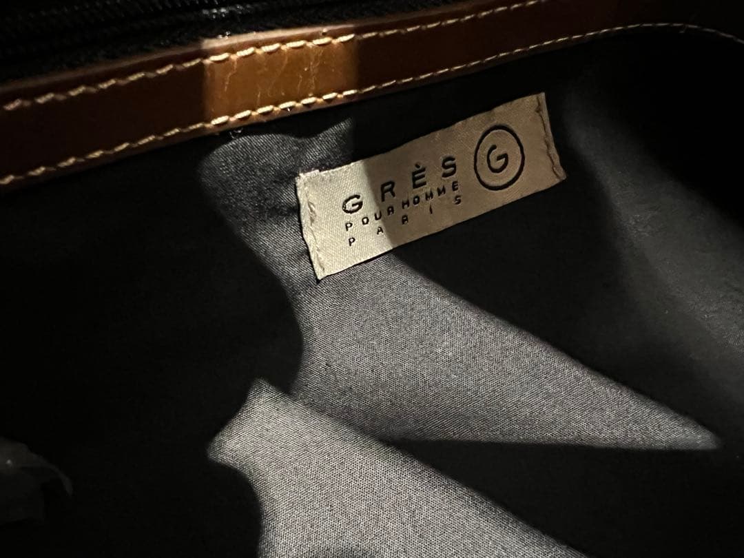 GRES グレ 2WAYボストンバッグ 未使用 黒