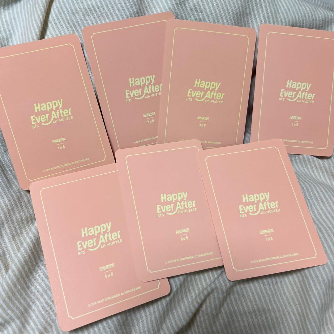 BTS 韓国4th muster HEA ミニフォト　ジョングク