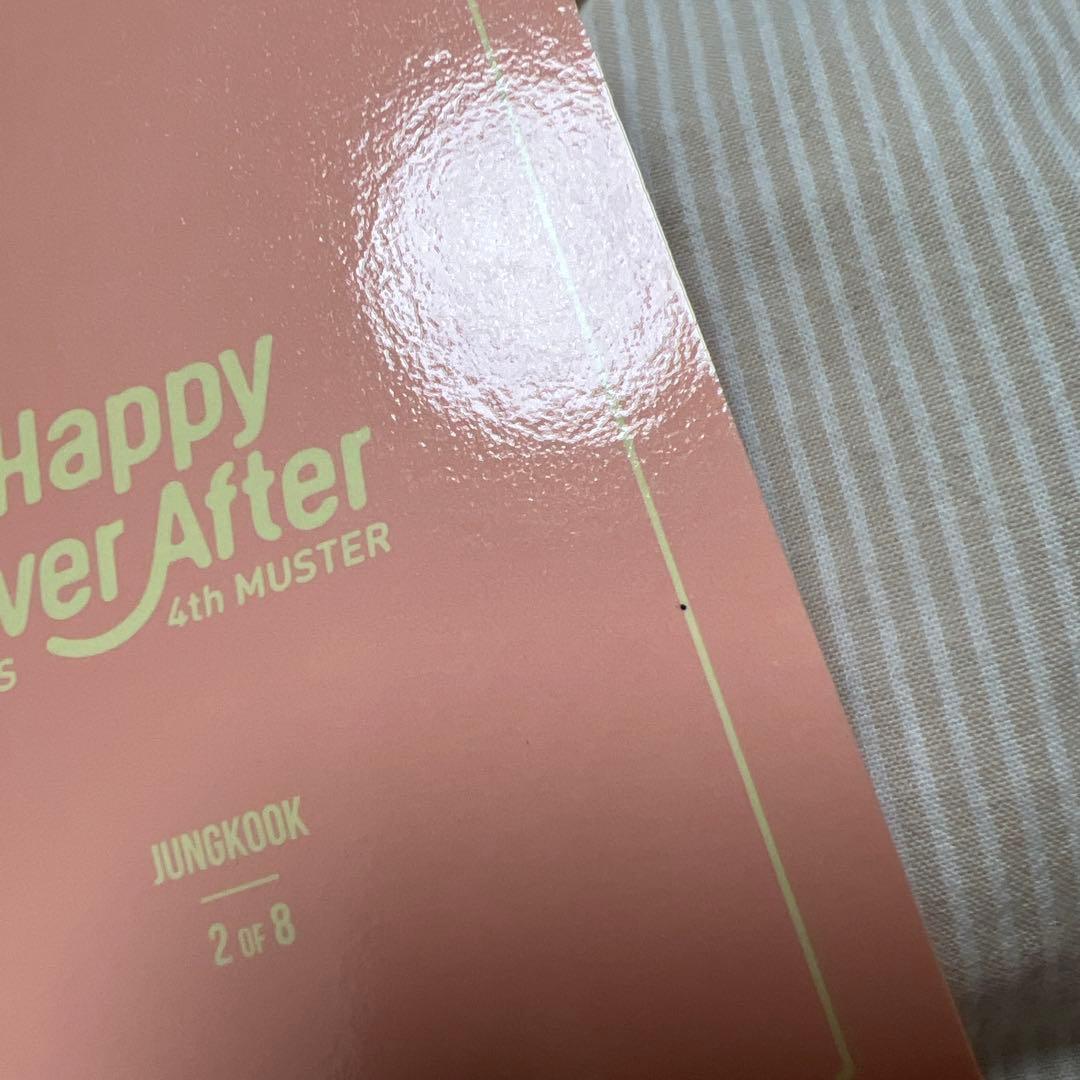 BTS 韓国4th muster HEA ミニフォト　ジョングク