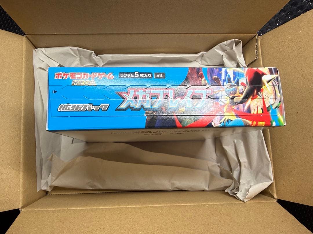 ポケモンカードゲーム メガブレイブ ボックス　シュリンク無し